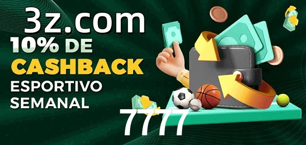10% de bônus de cashback na 7777