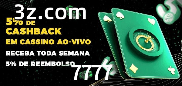 Promoções do cassino ao Vivo 7777